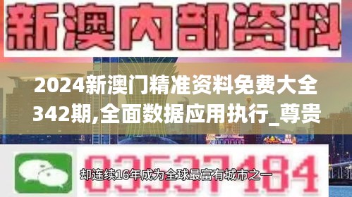 2024新澳门精准资料免费大全342期,全面数据应用执行_尊贵版6.265