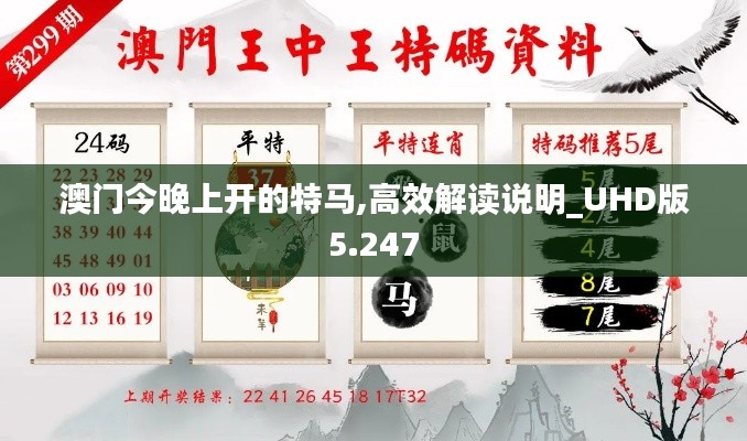 澳门今晚上开的特马,高效解读说明_UHD版5.247