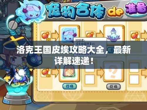 洛克王国皮埃攻略大全，最新详解速递！
